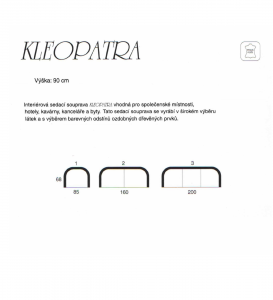 Popisek Kleopatra