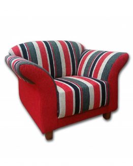 Křeslo Cambridge, látka: Dita 6252/66, koordinát: Dita 6332/66