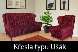 Křesla typu ušák